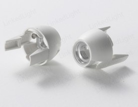 E14塑料灯头后盖（金属牙）