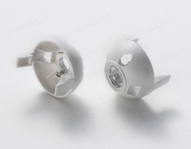 E27塑料灯头后盖（金属牙）
