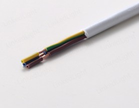 PVC三芯圆线护套线 0.5-0.75mm²