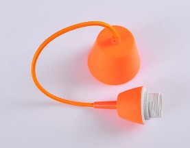 E27塑料吊灯 橙色