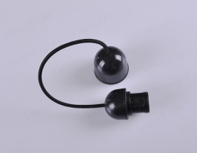 E27塑料DIY吊灯  黑色