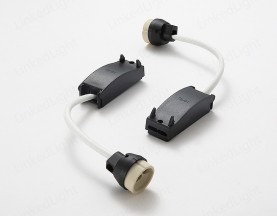 GU10灯座连接线带接线盒
