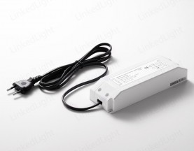 12V 75W 恒压可控硅LED调光驱动带欧规双圆插