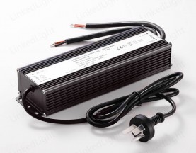 24V 200W 恒压可控硅LED调光驱动带澳规三扁插