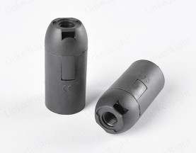 E14塑料光面灯头