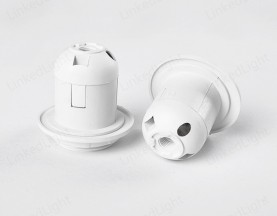 E27短半牙灯座