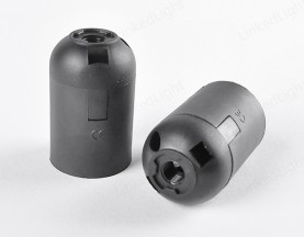 E27塑料灯头 光面